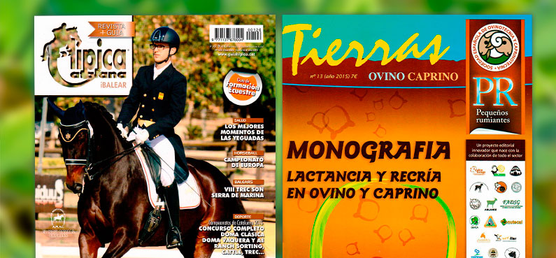 Grupo Diarte appears in the “Hípica Catalana” & “Tierras” magazines